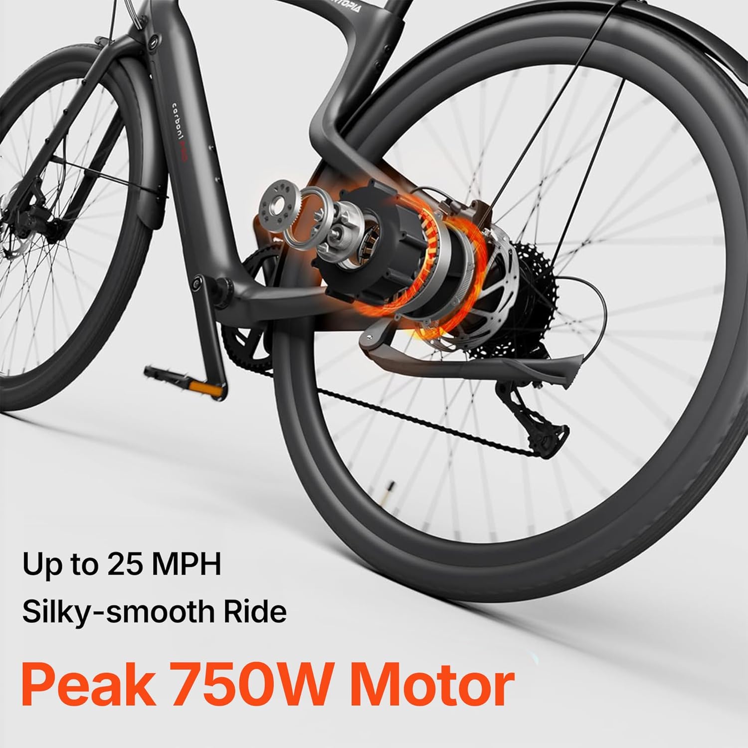 Urtopia Carbon 1Pro Electric Bike 37 lbs