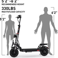 Freego ES11 Pro High-Speed Electric Scooter Dual Motor